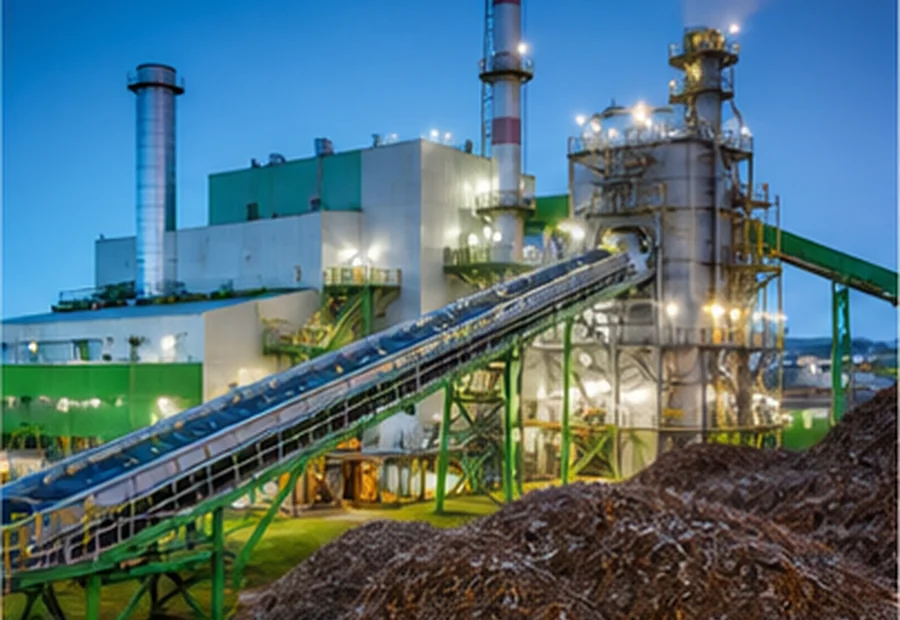 Ambiente industrial do setor Bioenergia